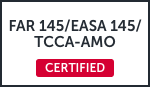 FAR 145/EASA 145/TCCA-AMO certified 